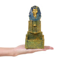 Seraphic Egyptian Pharaoh King Golden Backflow Incense Burner Holder
