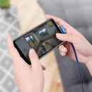 Bakeey 0.25/1M/2M 2.4A Double Elbow Braided Micro USB To USB Fast Charging Data Cable for Mobile Phone
