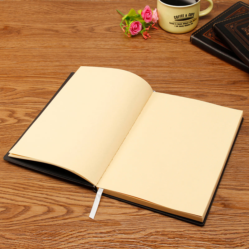 European Retro 3D Embossed PU Notebook Santa Claus King Alexander Little Girl Pattern A5 Notepad