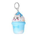 6PCS/Lot Squishy Pizza Chips Donuts Hotdog Hamburger Ice Cream Slow Rising Toy With Phone Pendant
