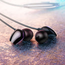 USAMS EP-28 Earphone Durable 3.5mm Wired Control In-ear Stereo Earbuds Headphone with Mic