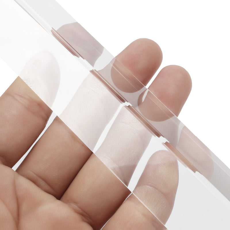 8cm Optical Glass Triple Triangular Prism Physics Teaching Light Spectrum