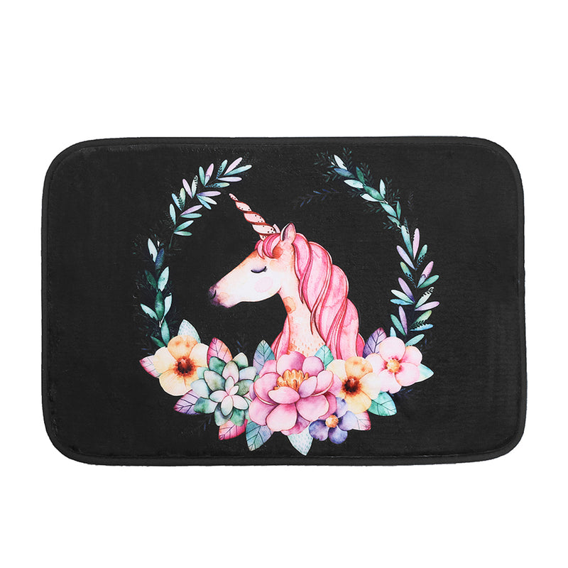 Unicorn Carpet Area Rug Floor Mat Children Bedroom Living Dining Room Bath Decor Carpet