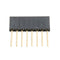 50pcs 8P 2.54MM Stackable Long Connector Female Pin Header