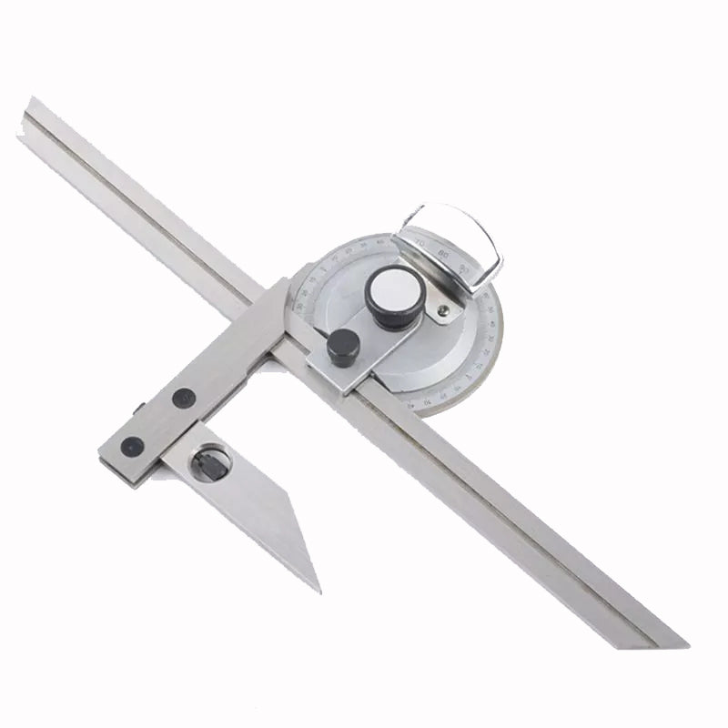 360 Degree Universal Bevel Protractor Angle Measuring Finder Precision Goniometer Angular Ruler With Magnifier Woodworking Tool