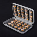 LEO 40PCS Fly Fishing Lure Set Trout Bass Artificial Bait Fishing Hooks Tackle With Box