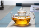 Heat-resistant Glass Teapot Filter Bubble Teapot Borosilicate Glass Flower Teapot Glass Pot