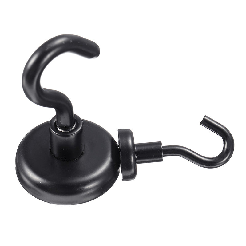 5pcs 5.5kg 22kg Rare Earth Neodymium Magnet Magnetic Hanging Hook Holder Hook Magnet