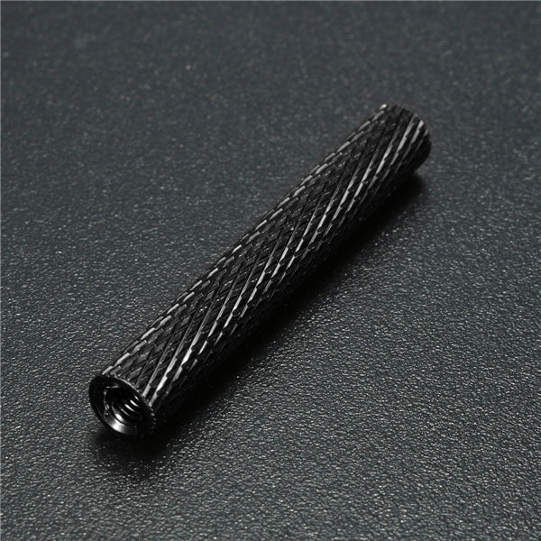 Suleve M3AS8 10Pcs M3 35mm Knurled Standoff Bolt Aluminum Alloy 6061 Anodized Spacer Multicolor