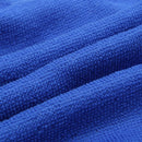 27cmx27cm Fiber Cleaning Tower Soft Washing Polishing Cloth Blue for Car Home Office