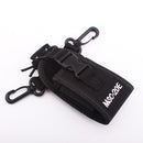 Baofeng MSC20E Portable Walkie Talkie Nylon Case Cover Handsfree Holder For Walkie Talkie Intercom