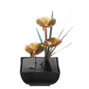 Indoor Fountain Water Feature LED Lights Home Room Decorations Ornament