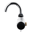 Lateral Inflow Instant Tankless Electric Hot Water Heater Faucet Kitchen Heating Tap Water Heater Led Temperature Display