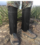 Men's Deluxe Leather Military Gaiters Steampunk Leather Gaiters Hiking Costume Accessories Shoe Covers