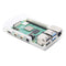 20pcs Transparent Protective ABS Case Support Cooling Fan for Raspberry Pi 4 Model B