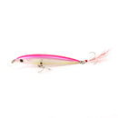 Maxcatch 9.5cm 11.5g Minnow Bass Fishing Lures Crankbaits with Feather