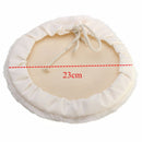 9 inch Soft Sponge Car Polisher Waxing Polishing Buffer Pad Lambs Wool Cleaner