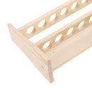 6 Holes Test Tube Rack Testing Tubes Clip Holder Stand Dropper Wood Lab Supplies 6 Hole diameter 25mm
