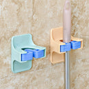 Bathroom Mop Brush Broom Hanger Holder Home Hooks Hanging Storage