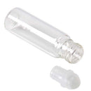 5ml Empty Clear Glass Roll on Bottles Refillable Roller Ball Essential Oil Liquid Bottle