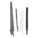 Drillpro Multifunction Reciprocating Saw Jig Saw Blades Metal File for Drill Reciprocating Saw Attachment for Wood Metal Cutting