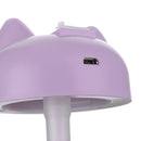 3 in1 USB Portable Cat Mini Air Cool Mist Humidifier Ultrasonic Aromatherapy Diffusers LED Light Fan