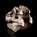 16cm Tyrannosaurus T-Rex Dinosaur Resin Skull Model Collectibles Toys Display Craft Gift