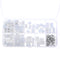 750pcs 2/3/4Pin JST-XH 2.54mm Dupont Connector Male/Female Wire Cable Jumper Pin Header Housing Connector Terminal Kit