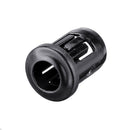 200pcs 5MM LED Holder Black Plastic Diode Lampshade Holder Clip Bezel Mount Light Case Cup Bezels Mounting Cases