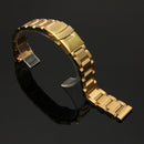 18mm Stainless Steel Double Flip Lock Buckle Watch Band