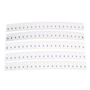 3300Pcs 33 Values Each 100 Resistor 0603 SMD Resistor Kit Assorted Kit 1Ohm-1M Ohm 1%
