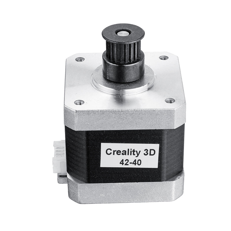 Creality 3D Two Phase 42-40 RepRap 42mm Stepper Motor + 2GT-20 Teeth Aluminum Timing Pulley Wheel Kit For CR-10S Pro/CR-X 3D Printer Y Axis Part