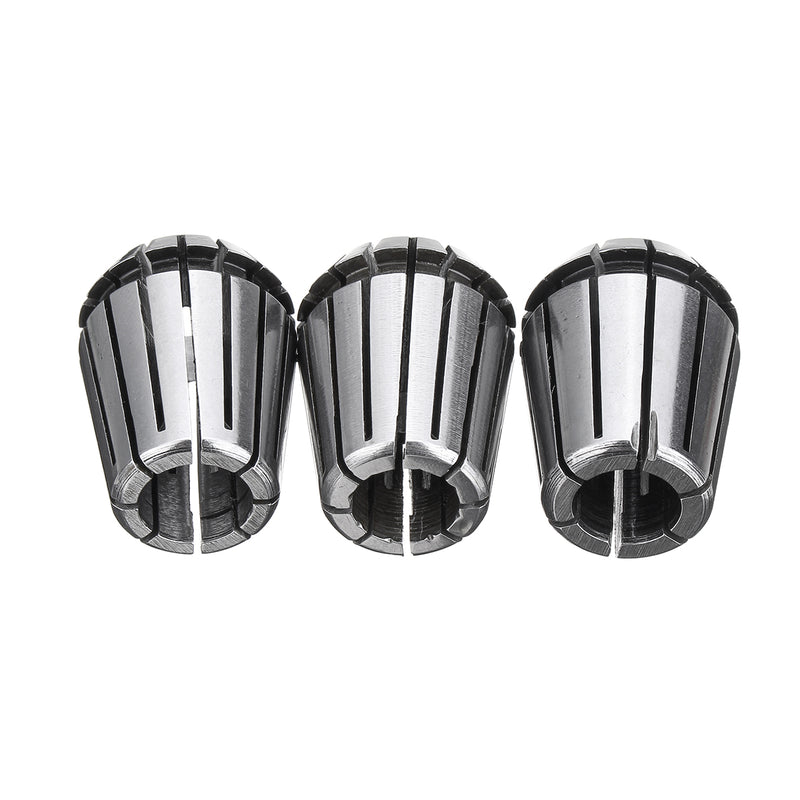 3pcs 1/8 1/4 1/2 Inch ER25 CNC Spring Collet Set Carving Machine Milling Chuck Collet