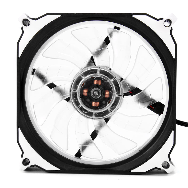 12cm 3 Pin 4 Pin LED Backlit CPU Cooling Fan Cooler for CPU PC Computer Mining Case