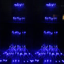 3M*3M 320 LED Waterfall Curtain String Holiday Light for Wedding Valentine's Day AC110V