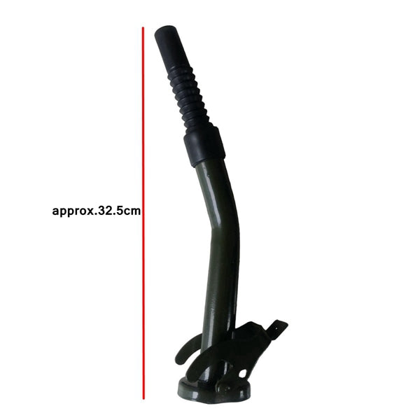 Flexible Metal Pouring Spout With Free Fuel Nozzel For 5/10/20L Gerry Jerry Cans