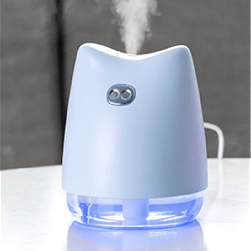 270ml Mini Cute Pig Humidifier with LED Night Light Ultrasonic Air Freshner Humidificdor USB Charge for Car Home New Arrived