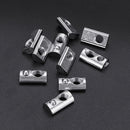 Machifit 10pcs 20M5 Spring Nut for 2020 Aluminum Profile Round Roll T Slot Elastic Nut