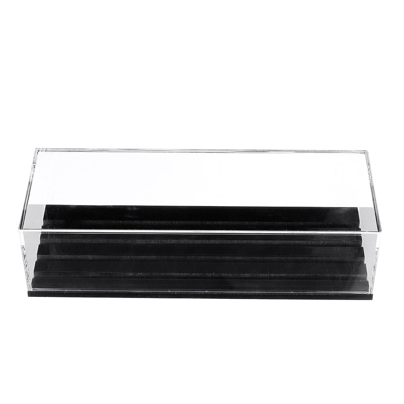 4 Rows Acrylic Challenge Collectible Coin Display Box Stand Rack Storage Case Holder