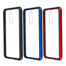 Bakeey Magnetic Adsorption Metal Tempered Glass Flip Protective Case for Xiaomi Redmi 8