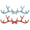 Vintage Cast Iron Deer Antlers Wall Hook Strong Coat Towel Clothes Hat Key Hanger Holder