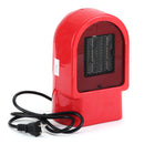 Red Mini Heater Small Desktop Heater Electric Heater Portable Winter Warmer Fan Camping Heating