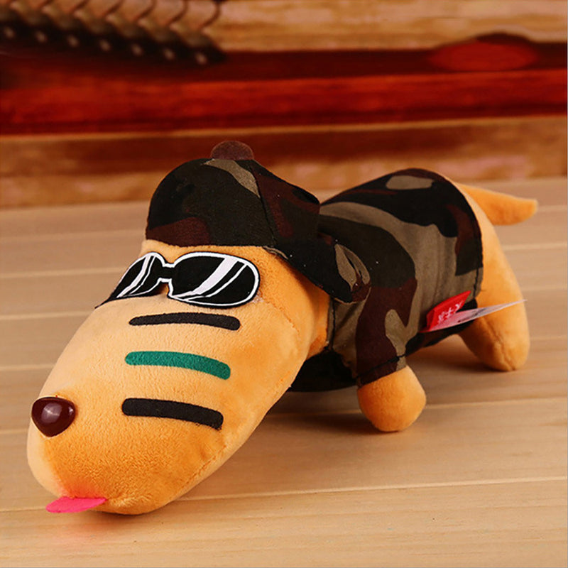 KCASA KC Long Mouth Dog Stuffed Plush Toy Bubble Particles Bamboo Charcoal  Car Deodorant Ornaments