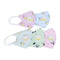 Honana 3PCS Cartoon Children PM2.5 Face Mask Kids Breath Valve Anti Haze Breathable Mask Anti Dust Mouth-muffle Respirator
