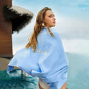 TOSWIM 140x70cm UPF50+Smart Sunscreen Beach Towel Quick Cooldry Water Absorbent Washcloth Outdoor Travel from xiaomi youpin