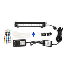 DOCEAN LED RGB Aquarium Light 18cm 16 Color RF Remote Control Waterproof Fish Tank Underwater Lamp