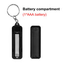 Portable Mini COB LED Keychain Camping Work Light Pocket Flashlight for Outdoor Hiking Fishing