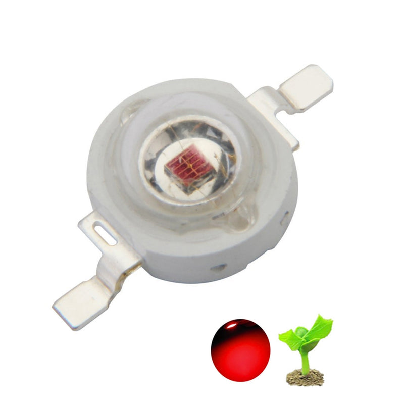 High Power 3W DC2.2-2.4V LED Chip Red DIY Light Lamp Bead Diode for Spotlight