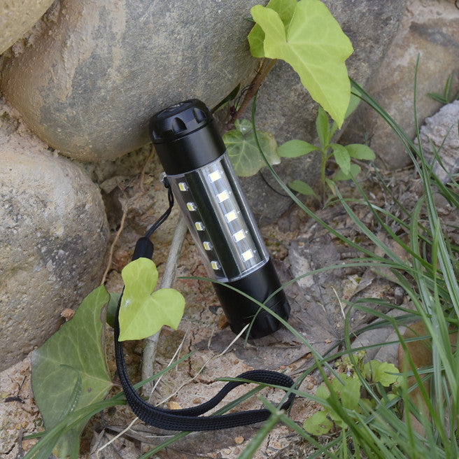 XANES 3509-B XPE+20*COB 1000Lumens 6Modes Brightness Tactical EDC LED Flashlight