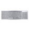 BK348 102 Keys Ultra Thin bluetooth Wireless Keyboard For Win/IOS/Android/Mac System